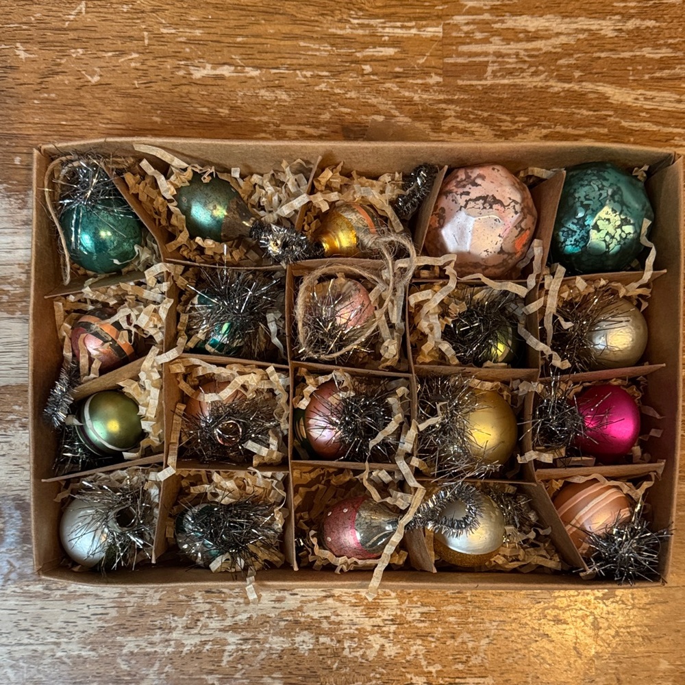 Glitterville Vintage Inspired Ornament Collection